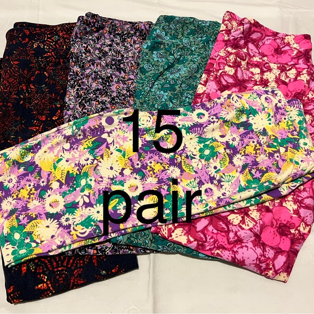 LuLaRoe Leggings Size OS Bundle